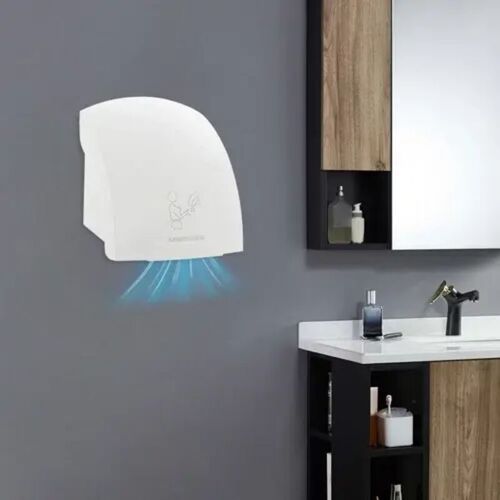 CNCEST Vollautomatischer Induktionshandtrockner, automatischer kompakter Lufttrockner, Wand-Infrarottrockner, 1200W