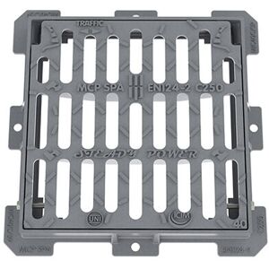 Iperbriko - C250 60x60 cm - Gusseisen - Abfluss Iperbriko - C250 60x60 cm - Gusseisen - Abfluss