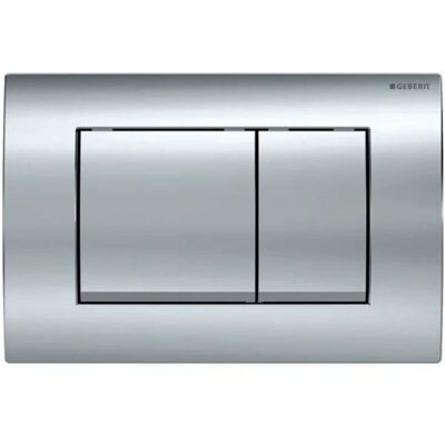 Geberit Delta30 Doppeltouch Chrom Spülplatte - Spülplatte Geberit Delta30 Doppeltouch Chrom Spülplatte - Spülplatte