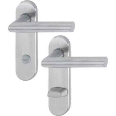 Hoppe E1400Z/353K Edelstahl-Innentürgriff-Set - Oval, 40-45mm Hoppe E1400Z/353K Edelstahl-Innentürgriff-Set - Oval, 40-45mm