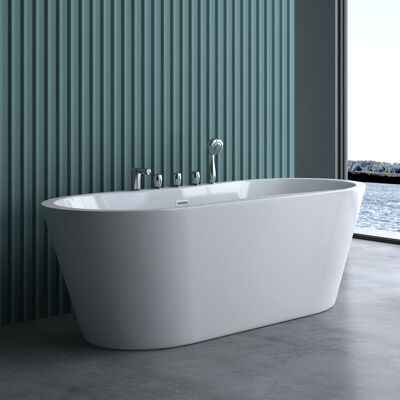 DOPORRO - Vicenza602 - 180x80x63 - Acryl - Badewanne DOPORRO - Vicenza602 - 180x80x63 - Acryl - Badewanne