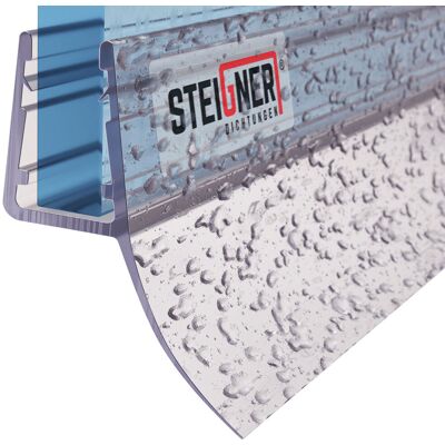 Duschdichtung Uk12 Ersatzdichtung Für Dusche Wasserabweiser, L, 130 Cm, (einzeldichtung), 6mm Bis 8mm Glasstärke - Steigner Duschdichtung Uk12 Ersatzdichtung Für Dusche Wasserabweiser, L, 130 Cm, (einzeldichtung), 6mm Bis 8mm Glasstärke - Steigner