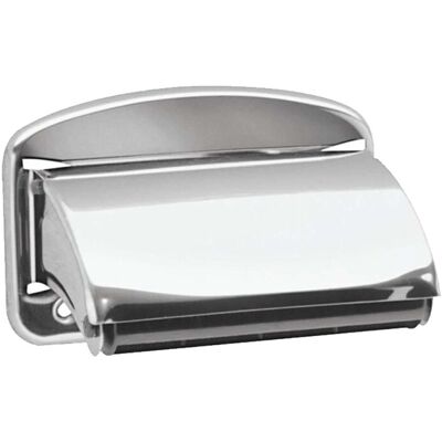 Papierrollenhalter Edelstahl Poliert Mit Deckel - Tecuro Papierrollenhalter Edelstahl Poliert Mit Deckel - Tecuro