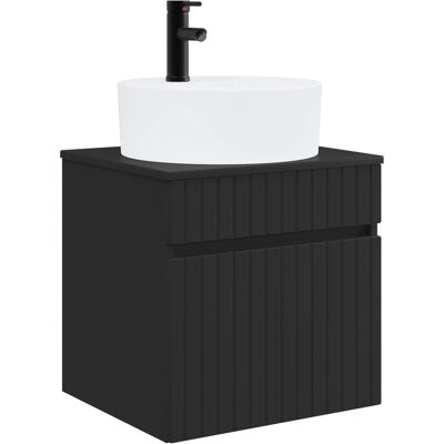 Maison Exclusive - Wandmontierte Waschbecken-vanität Schwarz 49 X Maison Exclusive - Wandmontierte Waschbecken-vanität Schwarz 49 X
