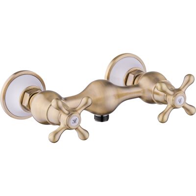 Bronze Duscharmatur Messing Antik Zweigriffmischer Retro - Paulgurkes Bronze Duscharmatur Messing Antik Zweigriffmischer Retro - Paulgurkes
