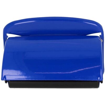 Tecuro Papierrollenhalter Messing (blau Ral 5002) Mit Deckel Und Schwarzer Kunststoffrolle Tecuro Papierrollenhalter Messing (blau Ral 5002) Mit Deckel Und Schwarzer Kunststoffrolle
