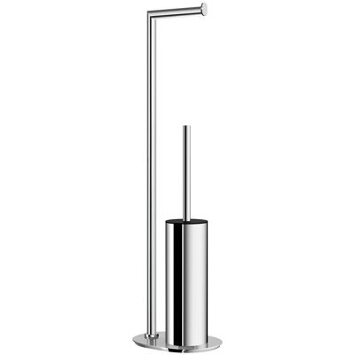 Smedbo Outline - Toilettenpapierhalter/wc-bürste, Standmodell, Chrom Poliert Fk613 Smedbo Outline - Toilettenpapierhalter/wc-bürste, Standmodell, Chrom Poliert Fk613