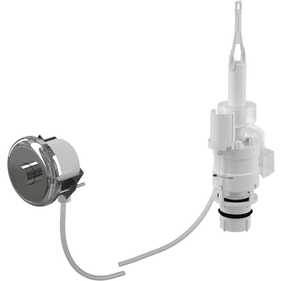 Alcaplast - Alcadrain Mpo11 Manuelle Pneumatische Fernauslösung, Chrom-glanz, Für Wandeinbau Alcaplast - Alcadrain Mpo11 Manuelle Pneumatische Fernauslösung, Chrom-glanz, Für Wandeinbau