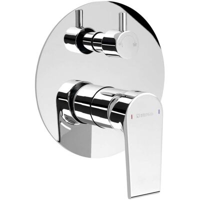 Sapho - Kai - Chrome - 2 Ausgänge - Duschausgang Sapho - Kai - Chrome - 2 Ausgänge - Duschausgang