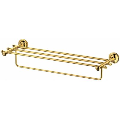 Paulgurkes - Handtuchregal Gold Bad-regal Handtuchhalter Retro Nostalgie Paulgurkes - Handtuchregal Gold Bad-regal Handtuchhalter Retro Nostalgie
