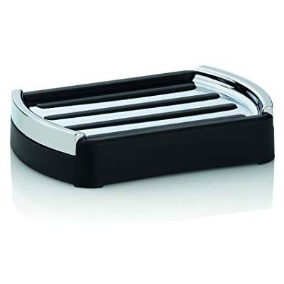 Porte-savon Noir - Marta - Kela Porte-savon Noir - Marta - Kela