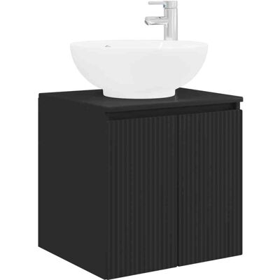 Maison Exclusive - Wandmontierte Waschtisch Schwarz 49,5 X 44,5 X Maison Exclusive - Wandmontierte Waschtisch Schwarz 49,5 X 44,5 X