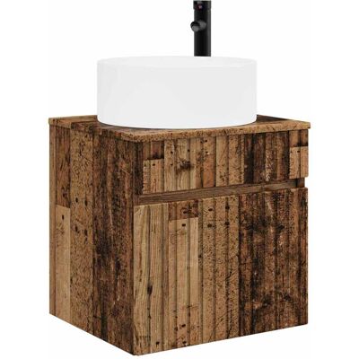 Maison Exclusive - Wandmontierte Waschbecken-vanität Altholz 49 X Maison Exclusive - Wandmontierte Waschbecken-vanität Altholz 49 X