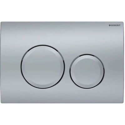 Geberit Delta20 Doppel-Touch Spülplatte - Wand-WC Zubehör Geberit Delta20 Doppel-Touch Spülplatte - Wand-WC Zubehör