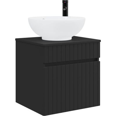 Maison Exclusive - Wandmontierte Waschbecken-vanität Schwarz 49 X Maison Exclusive - Wandmontierte Waschbecken-vanität Schwarz 49 X