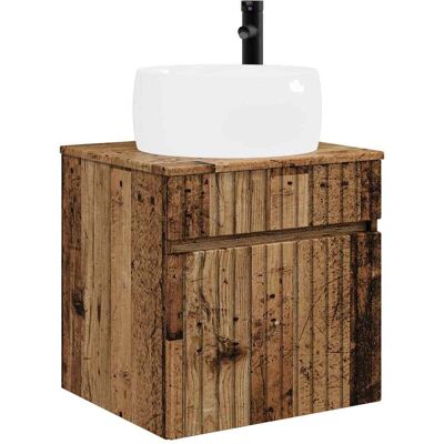 Maison Exclusive - Wandmontierte Waschbecken-vanität Altholz 49 X Maison Exclusive - Wandmontierte Waschbecken-vanität Altholz 49 X