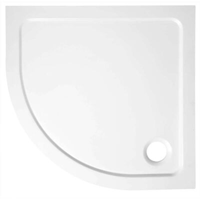 Aqualine - Viertelkreis Duschwanne Tecmi 90x90x3 Cm, Weiß Pq559 Aqualine - Viertelkreis Duschwanne Tecmi 90x90x3 Cm, Weiß Pq559