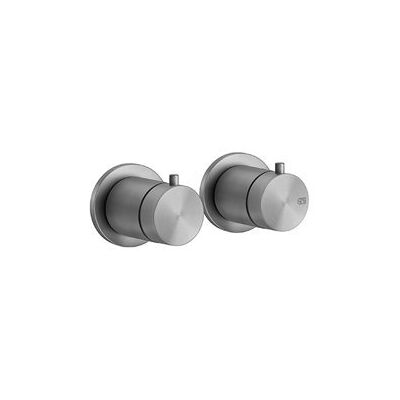 Gessi - 54232 - Links-Ausgang - Schwarz gebürsteter PVD - Unterputz-Thermostat Gessi - 54232 - Links-Ausgang - Schwarz gebürsteter PVD - Unterputz-Thermostat