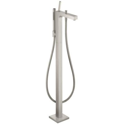 Hansgrohe - Axor Citterio Einhebel-Wannenmischer Bodenstehend - Edelstahloptik - Badewannenarmatur Hansgrohe - Axor Citterio Einhebel-Wannenmischer Bodenstehend - Edelstahloptik - Badewannenarmatur