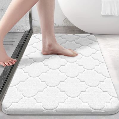 OEM Ultraweiche, Rutschfeste Badematte Aus Memory-schaum, Wasserabsorbierend Und Maschinenwaschbar, Bodenmatte Fürs Badezimmer OEM Ultraweiche, Rutschfeste Badematte Aus Memory-schaum, Wasserabsorbierend Und Maschinenwaschbar, Bodenmatte Fürs Badezimmer