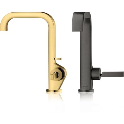 Hansgrohe Axor Citterio Wasserhahn - Brushed Gold - 160mm Ausladung - Hochdruck Hansgrohe Axor Citterio Wasserhahn - Brushed Gold - 160mm Ausladung - Hochdruck