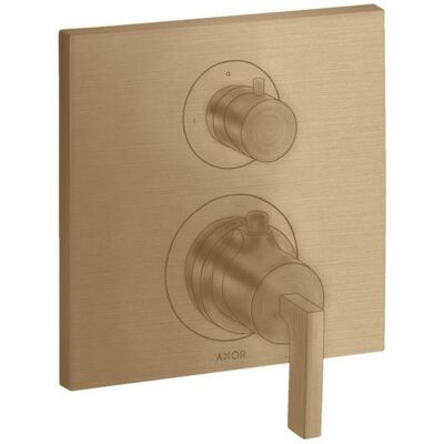Hansgrohe Axor Citterio Thermostat - Gebürstet Bronze - 2 Verbraucher Hansgrohe Axor Citterio Thermostat - Gebürstet Bronze - 2 Verbraucher