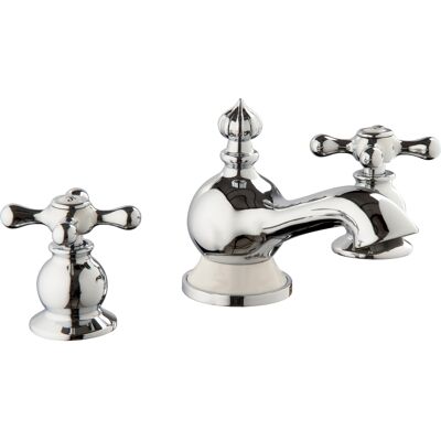Paulgurkes - Nostalgie 3-loch Waschtischarmatur Nostalgie Landhausstil Retro Paulgurkes - Nostalgie 3-loch Waschtischarmatur Nostalgie Landhausstil Retro
