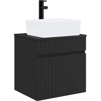 Maison Exclusive - Wandmontierte Waschbecken-vanität Schwarz 49 X Maison Exclusive - Wandmontierte Waschbecken-vanität Schwarz 49 X