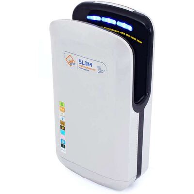Jet Dryer SLIM Händetrockner - Hand Dryer - Silber - Kompakt, Doppeldüsen Jet Dryer SLIM Händetrockner - Hand Dryer - Silber - Kompakt, Doppeldüsen