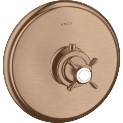 Hansgrohe Axor Montreux Thermostat - Brushed Red Gold - 43 l/min - Thermostat Hansgrohe Axor Montreux Thermostat - Brushed Red Gold - 43 l/min - Thermostat