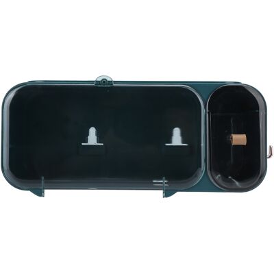 HEAT Wasserdichter, Wandmontierter Toilettenpapierhalter, Rechteckige Grüne Toilettenpapier-aufbewahrungsbox Fürs Badezimmer HEAT Wasserdichter, Wandmontierter Toilettenpapierhalter, Rechteckige Grüne Toilettenpapier-aufbewahrungsbox Fürs Badezimmer