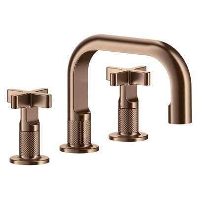 Gessi - Inciso+ 3-Loch-Waschtischarmatur - 59x140 mm Auslauf - Unterbau-Waschbecken - Badezimmerarmatur Gessi - Inciso+ 3-Loch-Waschtischarmatur - 59x140 mm Auslauf - Unterbau-Waschbecken - Badezimmerarmatur