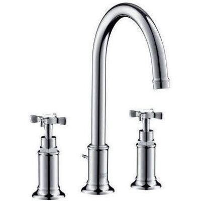 Hansgrohe Axor Montreux 3-Loch Waschtischarmatur - Brushed Gold - Wasserhahn Hansgrohe Axor Montreux 3-Loch Waschtischarmatur - Brushed Gold - Wasserhahn