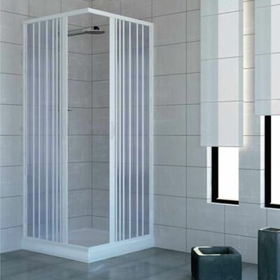 IDRALITE Duschkabine In Pvc H 185 Cm Mod. Acquario 70x100 Zentrale Öffnung IDRALITE Duschkabine In Pvc H 185 Cm Mod. Acquario 70x100 Zentrale Öffnung