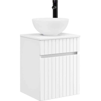 Maison Exclusive - Wandmontierte Waschbecken-vanität Weiß 39 X 35 Maison Exclusive - Wandmontierte Waschbecken-vanität Weiß 39 X 35