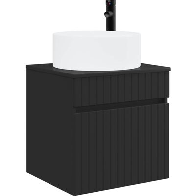 Maison Exclusive - Wandmontierte Waschbecken-vanität Schwarz 49 X Maison Exclusive - Wandmontierte Waschbecken-vanität Schwarz 49 X
