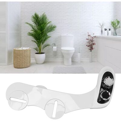 JUTE Intelligenter Wc-sitz Mit Temperaturanzeige, Nicht-elektrischem Bidet, Einfacher Warm- Und Kaltwasserreinigung Für Die Intimhygiene, Dual-jet-funktion. JUTE Intelligenter Wc-sitz Mit Temperaturanzeige, Nicht-elektrischem Bidet, Einfacher Warm- Und Kaltwasserreinigung Für Die Intimhygiene, Dual-jet-funktion.