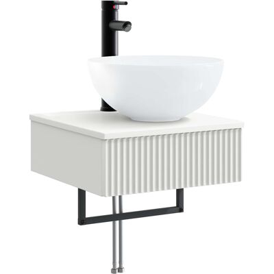Maison Exclusive - Wandmontiertes Waschbecken Weiß 40 X 41 X 40,5 Maison Exclusive - Wandmontiertes Waschbecken Weiß 40 X 41 X 40,5