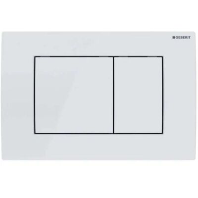 Geberit Delta30 Betätigungsplatte - Doppel-Taste, vorne Geberit Delta30 Betätigungsplatte - Doppel-Taste, vorne
