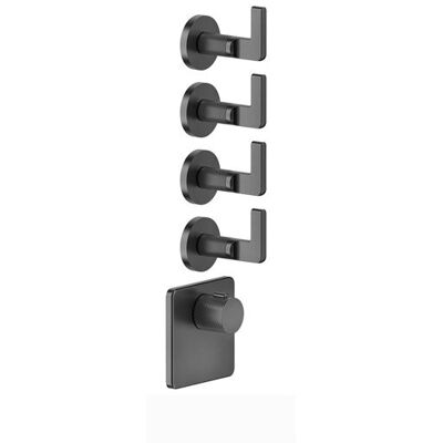 Gessi - Inciso - Fertigmontage-Set - Unterputz-Thermostat Gessi - Inciso - Fertigmontage-Set - Unterputz-Thermostat