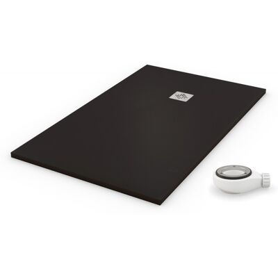 PDD Duschwanne Extra Flach Natural Schwarz Ral 9005 70x140 PDD Duschwanne Extra Flach Natural Schwarz Ral 9005 70x140