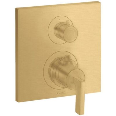 Hansgrohe Axor Citterio Thermostat - Brushed Gold - 2 Ausgänge Hansgrohe Axor Citterio Thermostat - Brushed Gold - 2 Ausgänge