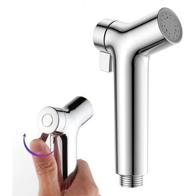 OEM Bidet-handbrause – Wc-sprühkopf – Hygienische Reinigung – Einstellbarer Wasserdruck – G1/2-anschluss – Weiß OEM Bidet-handbrause – Wc-sprühkopf – Hygienische Reinigung – Einstellbarer Wasserdruck – G1/2-anschluss – Weiß