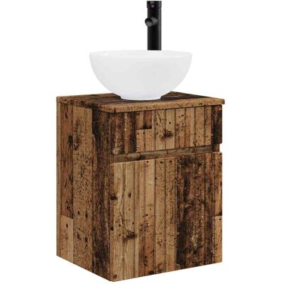 Maison Exclusive - Wandmontierte Waschbecken-vanität Altholz 39 X Maison Exclusive - Wandmontierte Waschbecken-vanität Altholz 39 X