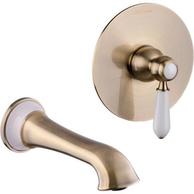 2-loch Waschtischarmatur Bronze Messing Antik Retro - Paulgurkes 2-loch Waschtischarmatur Bronze Messing Antik Retro - Paulgurkes