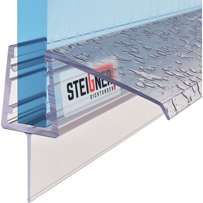 Duschdichtung Uk21 Ersatzdichtung Für Dusche Wasserabweiser, L, 170 Cm, (einzeldichtung), 5mm Bis 7mm Glasstärke - Steigner Duschdichtung Uk21 Ersatzdichtung Für Dusche Wasserabweiser, L, 170 Cm, (einzeldichtung), 5mm Bis 7mm Glasstärke - Steigner