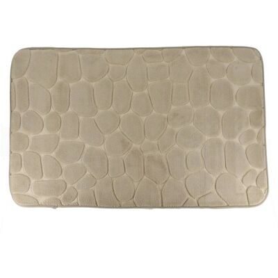 Tendance - Formgedächtnismatte Aus Mikrofaser Kieselstein 50x80cm - Taupe Tendance - Formgedächtnismatte Aus Mikrofaser Kieselstein 50x80cm - Taupe