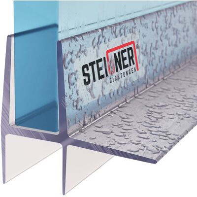 Duschdichtung Uk16 Ersatzdichtung Für Dusche Wasserabweiser, L, 170 Cm, (einzeldichtung), 5mm Bis 6mm Glasstärke - Steigner Duschdichtung Uk16 Ersatzdichtung Für Dusche Wasserabweiser, L, 170 Cm, (einzeldichtung), 5mm Bis 6mm Glasstärke - Steigner