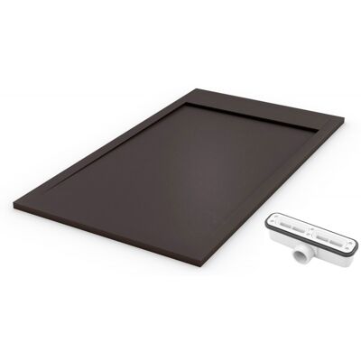 Pdd - Extra Flache Duschwanne Premium Ambiente Schiefergrau Ral 7016 90x120 Pdd - Extra Flache Duschwanne Premium Ambiente Schiefergrau Ral 7016 90x120
