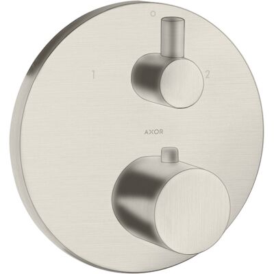 Hansgrohe Uno² Thermostat - Edelstahl - 2 Verbraucher Hansgrohe Uno² Thermostat - Edelstahl - 2 Verbraucher
